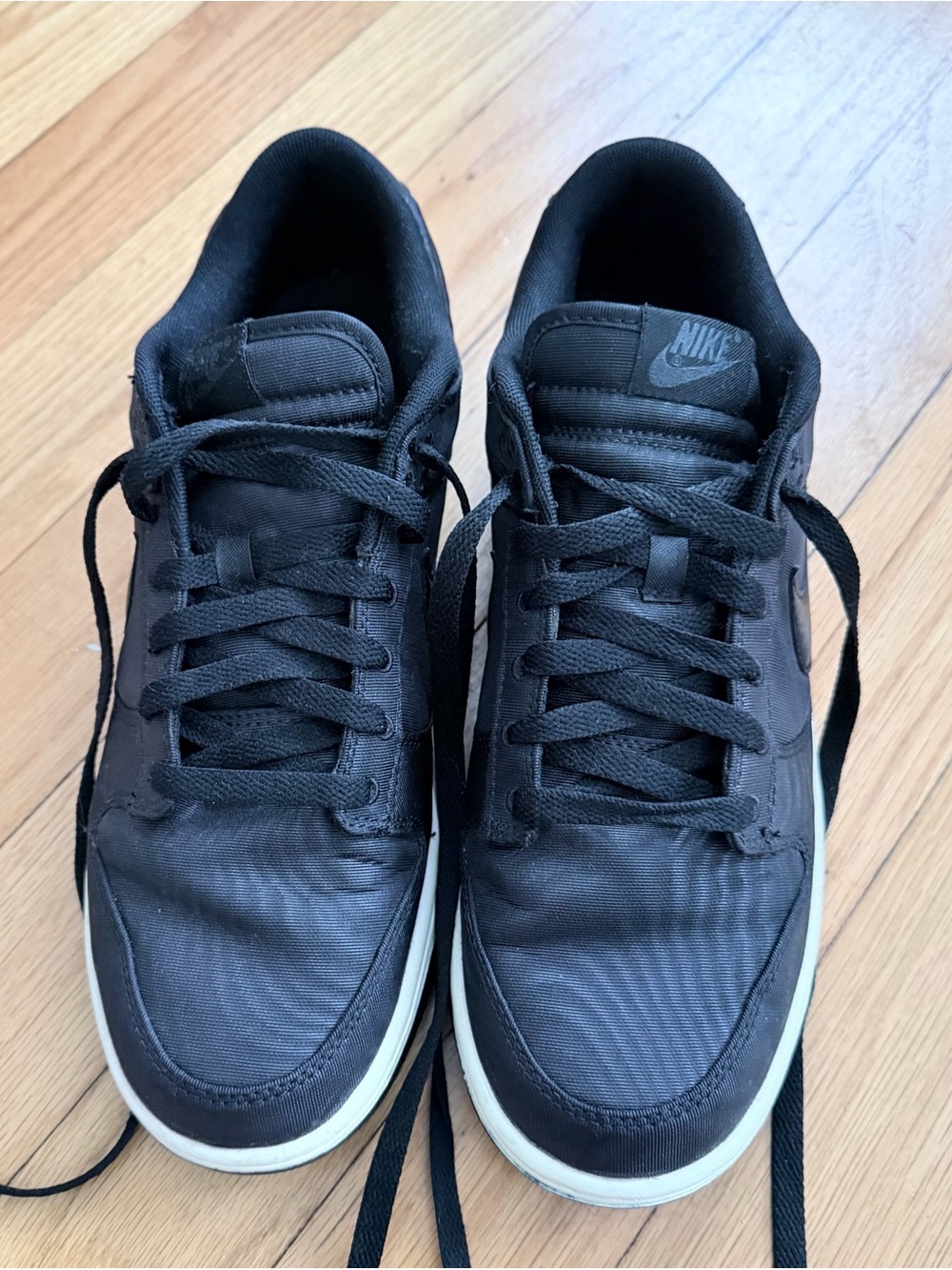 Nike Dunk Low Retro PRM "Black Canvas"